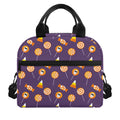 Cute Halloween Candy Pattern Print Insulated Lunch Bag
