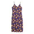 Cute Halloween Candy Pattern Print Jersey Midi Cami Dress