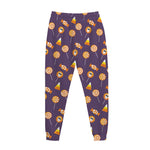 Cute Halloween Candy Pattern Print Jogger Pants