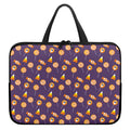 Cute Halloween Candy Pattern Print Laptop Sleeve With Handle