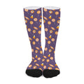 Cute Halloween Candy Pattern Print Long Socks