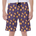 Cute Halloween Candy Pattern Print Men's Beach Shorts
