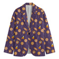 Cute Halloween Candy Pattern Print Men's Blazer