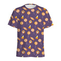 Cute Halloween Candy Pattern Print Men's Athletic T-Shirt