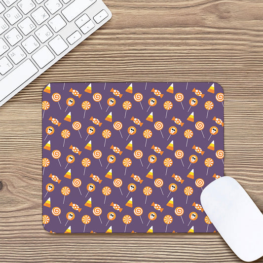 Cute Halloween Candy Pattern Print Mouse Pad