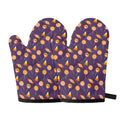 Cute Halloween Candy Pattern Print Oven Mitts