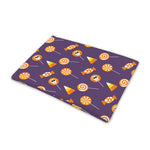 Cute Halloween Candy Pattern Print Pet Cooling Mat Cover