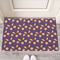 Cute Halloween Candy Pattern Print Rubber Doormat
