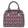 Cute Halloween Candy Pattern Print Shoulder Handbag