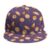 Cute Halloween Candy Pattern Print Snapback Cap