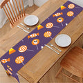 Cute Halloween Candy Pattern Print Table Runner