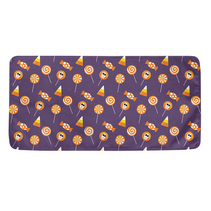 Cute Halloween Candy Pattern Print Towel