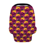 Cute Halloween Pumpkin Witch Print Baby Seat Cover