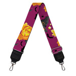 Cute Halloween Pumpkin Witch Print Bag Strap