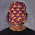Cute Halloween Pumpkin Witch Print Baseball Cap