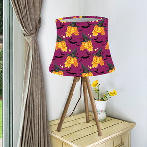 Cute Halloween Pumpkin Witch Print Bell Lamp Shade