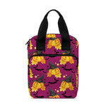 Cute Halloween Pumpkin Witch Print Bible Tote Bag