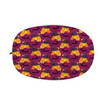 Cute Halloween Pumpkin Witch Print Car Side Mirror Covers