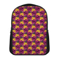 Cute Halloween Pumpkin Witch Print Casual Backpack