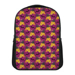 Cute Halloween Pumpkin Witch Print Casual Backpack