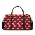 Cute Halloween Pumpkin Witch Print Duffel Bag