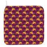 Cute Halloween Pumpkin Witch Print Hand Towel