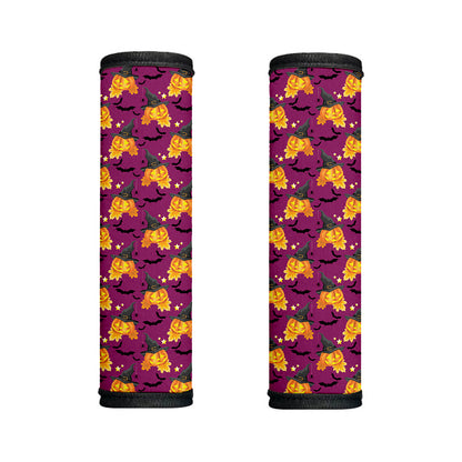 Cute Halloween Pumpkin Witch Print Handle Covers