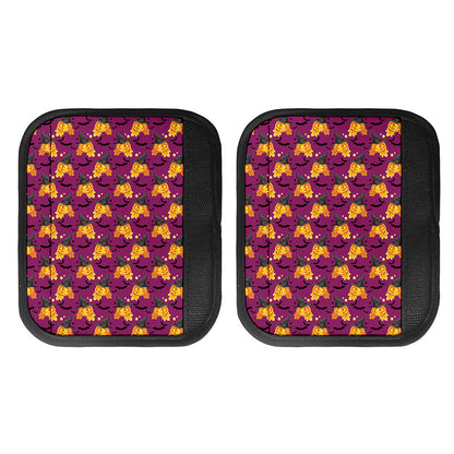 Cute Halloween Pumpkin Witch Print Handle Covers