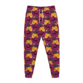 Cute Halloween Pumpkin Witch Print Jogger Pants