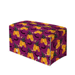 Cute Halloween Pumpkin Witch Print Leather Tissue Box Cover
