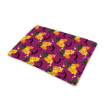 Cute Halloween Pumpkin Witch Print Pet Cooling Mat Cover