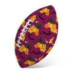 Cute Halloween Pumpkin Witch Print Rugby Ball