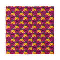 Cute Halloween Pumpkin Witch Print Silk Bandana