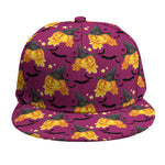 Cute Halloween Pumpkin Witch Print Snapback Cap