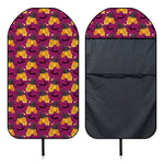 Cute Halloween Pumpkin Witch Print Waterproof Car Seat Cover
