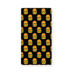 Cute Hamburger Pattern Print Baby Crib Sheet