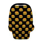 Cute Hamburger Pattern Print Baby Seat Cover