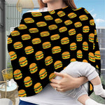 Cute Hamburger Pattern Print Baby Seat Cover