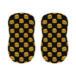 Cute Hamburger Pattern Print Bar Stool Covers