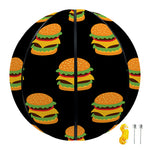 Cute Hamburger Pattern Print Basketball