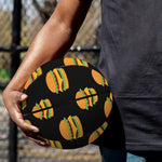 Cute Hamburger Pattern Print Basketball