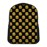 Cute Hamburger Pattern Print Casual Backpack