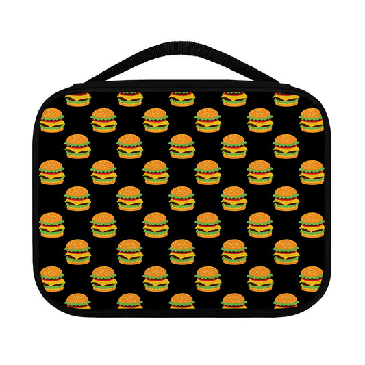 Cute Hamburger Pattern Print Classic Bible Case