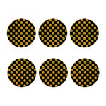 Cute Hamburger Pattern Print Coaster Set