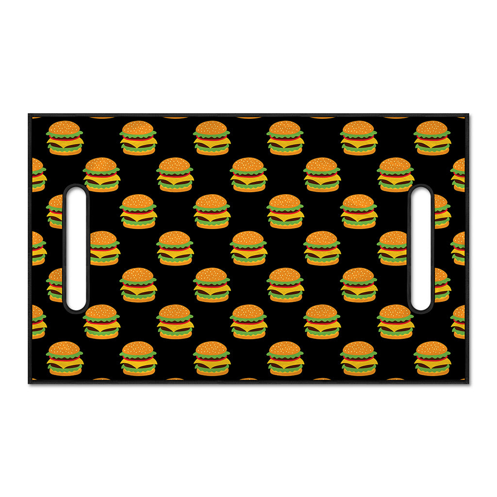 Cute Hamburger Pattern Print Golf Cart Seat Cover