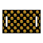 Cute Hamburger Pattern Print Golf Cart Seat Cover