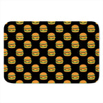 Cute Hamburger Pattern Print Indoor Door Mat