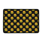 Cute Hamburger Pattern Print Kitchen Mat