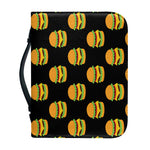 Cute Hamburger Pattern Print Leather Bible Cover
