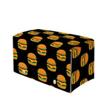 Cute Hamburger Pattern Print Leather Tissue Box Cover